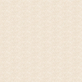 Galerie Small Prints Beige Small Paisley Wallpaper Roll