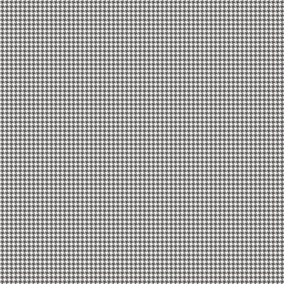 Galerie Small Prints Black Houndstooth Wallpaper Roll