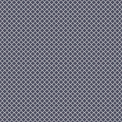 Galerie Small Prints Blue Geometric Medallion Wallpaper Roll