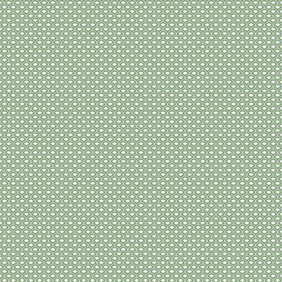 Galerie Small Prints Green Geometric Shell Top Wallpaper Roll