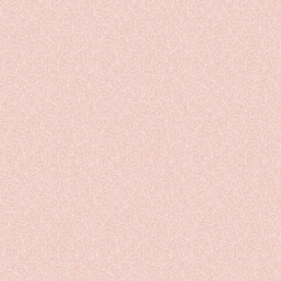 Galerie Small Prints Pink Stencil Leaf Wallpaper Roll
