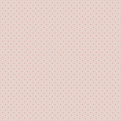 Galerie Small Prints Red Diamond Grid Wallpaper Roll