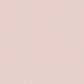 Galerie Small Prints Red Diamond Grid Wallpaper Roll