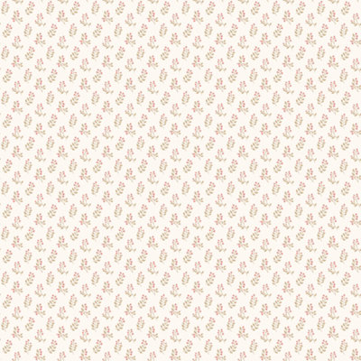 Galerie Small Prints Red Vintage Bud Wallpaper Roll