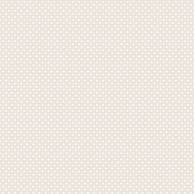 Galerie Small Prints Taupe Geometric Shell Top Wallpaper Roll