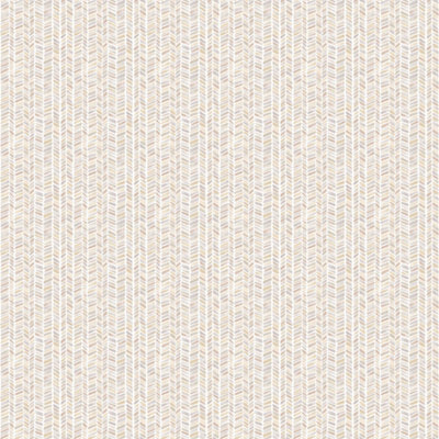 Galerie Small Prints Taupe Stained Glass Stripe Wallpaper Roll