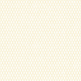 Galerie Small Prints Yellow Double Links Wallpaper Roll