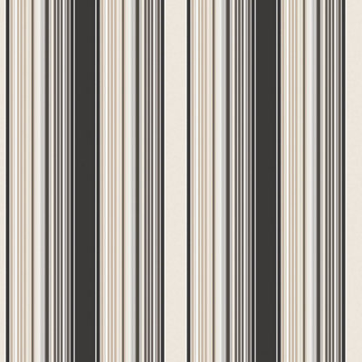 Galerie Smart Stripes 2 Black Barcode Stripe Smooth A4 Wallpaper Sample
