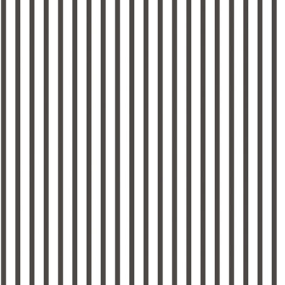 Galerie Smart Stripes 2 Black Breton Stripe Smooth Wallpaper
