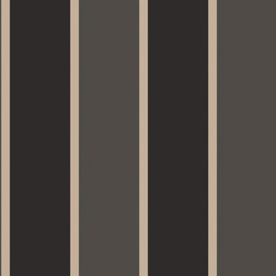 Galerie Smart Stripes 2 Black Formal Stripe Smooth Wallpaper