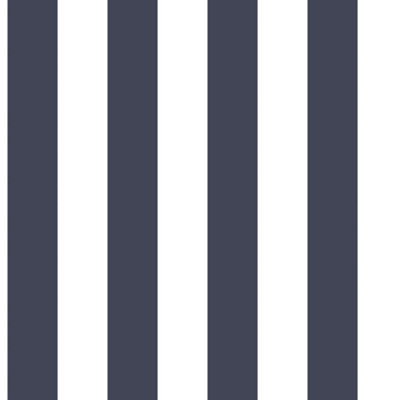 Galerie Smart Stripes 2 Blue Awning Stripe Smooth Wallpaper