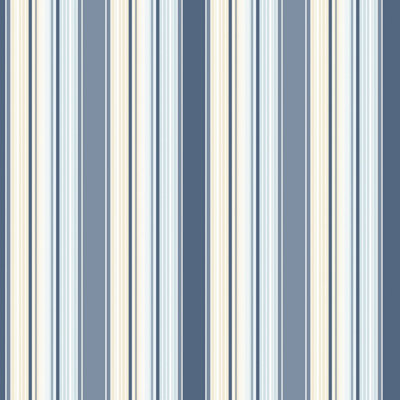 Galerie Smart Stripes 2 Blue Barcode Stripe Smooth Wallpaper