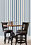 Galerie Smart Stripes 2 Blue Barcode Stripe Smooth Wallpaper