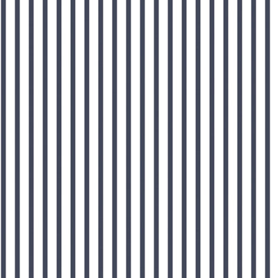 Galerie Smart Stripes 2 Blue Breton Stripe Smooth Wallpaper