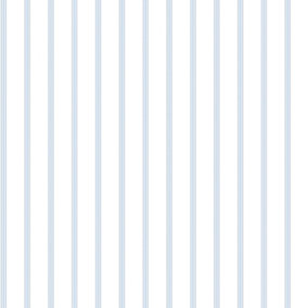 Galerie Smart Stripes 2 Blue Napkin Stripe Smooth Wallpaper