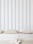 Galerie Smart Stripes 2 Blue Slim Stripe Smooth Wallpaper
