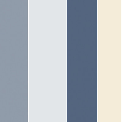 Galerie Smart Stripes 2 Blue Wide Stripe Smooth Wallpaper