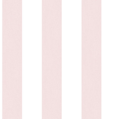 Galerie Smart Stripes 2 Pink Surface Stripe Smooth Wallpaper | DIY at B&Q