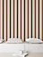 Galerie Smart Stripes 2 Red Barcode Stripe Smooth Wallpaper