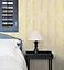 Galerie Smart Stripes 2 Yellow Gold Watercolour Stripe Smooth Wallpaper