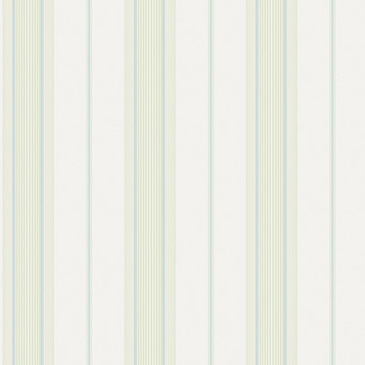 Galerie Smart Stripes 3 Green/Turquoise Slim Stripe A4 Wallpaper Sample