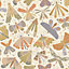 Galerie Sommarang 2 Green/Orange Flyga Dragonflies Wallpaper Roll