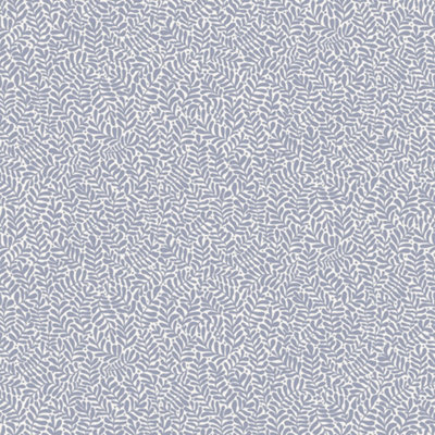 Galerie Sommarang 2 Light Blue Anna Fern Leaf Wallpaper Roll