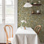 Galerie Sommarang Beige Leaves and Pears Wallpaper Roll