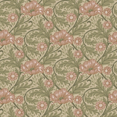 Galerie Sommarang Green Garden Floral Wallpaper Roll