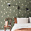 Galerie Sommarang Green Leaves and Pears Wallpaper Roll