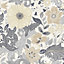 Galerie Sommarang White Scandi Bloom Wallpaper Roll