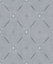 Galerie Special FX Blue Silver Metallic Spiral Embossed Wallpaper