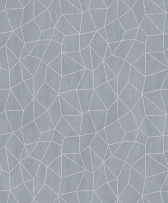 Galerie Special FX Silver Grey Glitter  Embossed Wallpaper DIY at B&Q