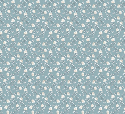 Galerie Spring Blossom Blue Wallpaper