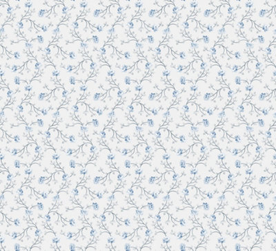 Galerie Spring Blossom Blue Wallpaper