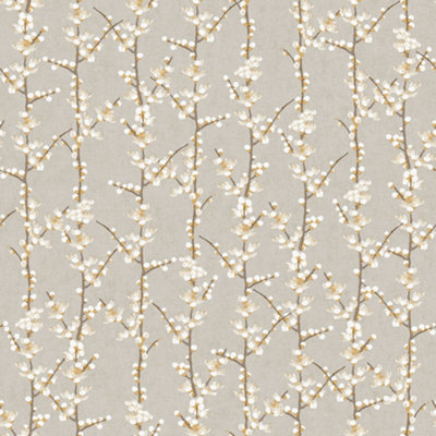 Galerie Spring Blossom Yellow Wallpaper