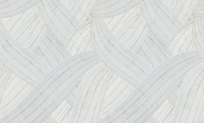 Galerie Stratum Collection Metallic Blue/Beige/Cream Geometric Swirl ...