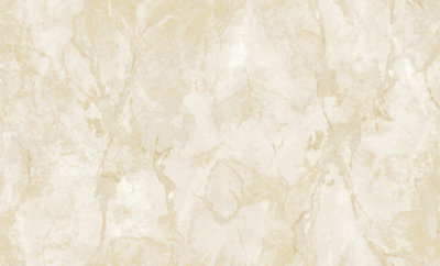 Galerie Stratum Collection Metallic Cream Marmo Marble Effect Double Width Wallpaper Roll