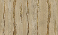 Galerie Stratum Collection Metallic Gold/Brown Vertical Lines Double Width Wallpaper Roll