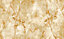 Galerie Stratum Collection Metallic Orange/Gold Marmo Marble Effect Double Width Wallpaper Roll