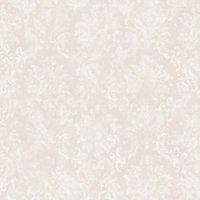 Galerie Stripes And Damask 2 Beige Canvas Damask Smooth Wallpaper