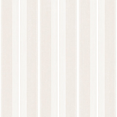 Galerie Stripes And Damask 2 Beige Cushion Stripe Smooth Wallpaper