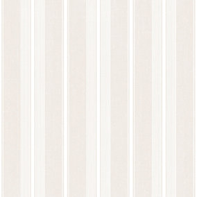 Galerie Stripes And Damask 2 Beige Cushion Stripe Smooth Wallpaper