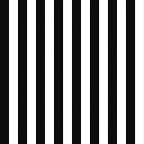 Galerie Stripes And Damask 2 Black Regency Stripe Smooth Wallpaper