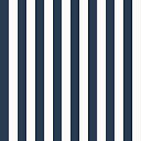 Galerie Stripes And Damask 2 Blue Regency Stripe Smooth Wallpaper