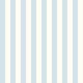 Galerie Stripes And Damask 2 Blue Regency Stripe Smooth Wallpaper