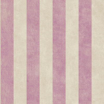 Galerie Stripes And Damask 2 Pink Stripe With Texture Smooth Wallpaper