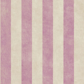 Galerie Stripes And Damask 2 Pink Stripe With Texture Smooth Wallpaper