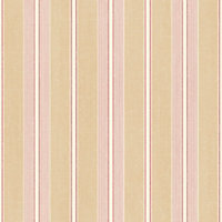 Galerie Stripes And Damask 2 Red Cushion Stripe Smooth Wallpaper