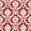 Galerie Stripes And Damask 2 Red Damask Document Smooth Wallpaper